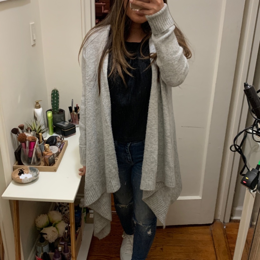 Cozy Gray Cardigan
